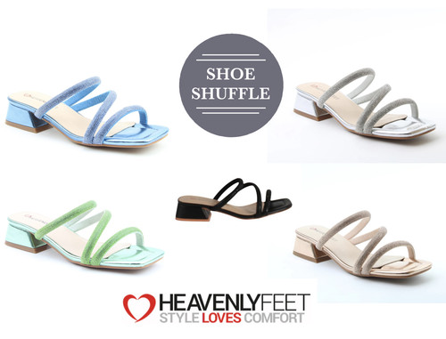 Heavenly feet adeline heel - heavenly,