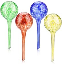 Set of 4 Glass Watering Globes