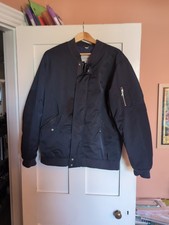 Lacoste Blue Flight Bomber