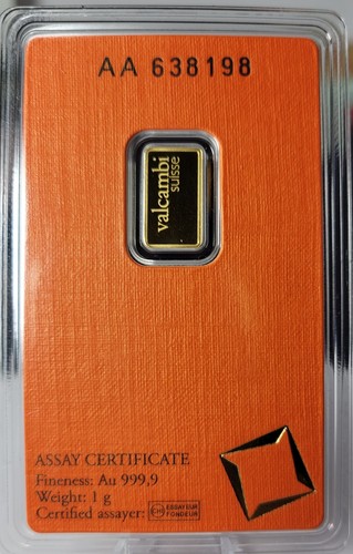 Gram 999 fine gold - gram, 999.9
