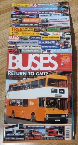 Buses illustrated magazines - buses,