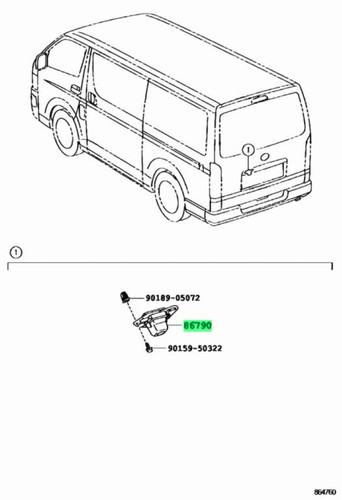Toyota hiace regius ace camera - hiace,