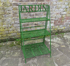 Jardin metal shelves - shelves, in