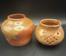 Set Of 2 Studio Pottery