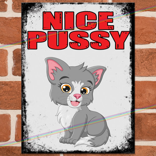 Nice pussy funny - pussy, metal