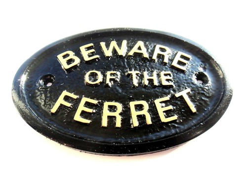 Beware the ferret - the, house