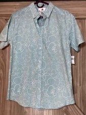 Disney Mickey Hawaiian Button