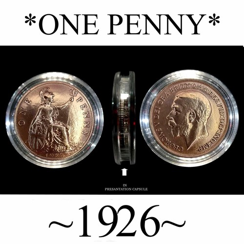 1926 one penny ideal for - ,