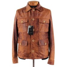 Latini NWT 100% Leather Field