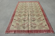 Vintage Large Rug, 5,2x8,9 ft