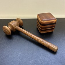 Vintage Antique Wooden Gavel