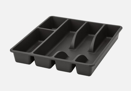 Ikea grey cutlery tray new - ikea,