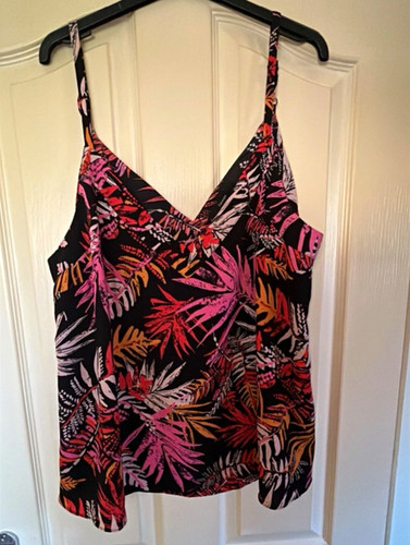 Ladies camisole top black - ladies,