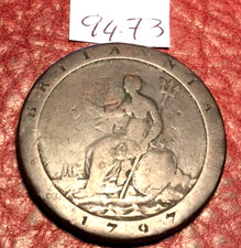 ANTIQUE 1797 KING GEORGE III