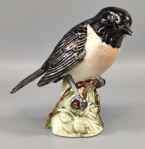 Vintage beswick stonechat - beswick, bird