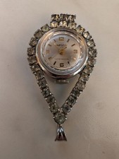 Burgana Ladies Pendant Watch
