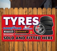 TYRES BANNER SALE FOR OUTDOOR