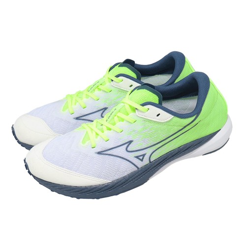 Mizuno wave duel white blue - mizuno,