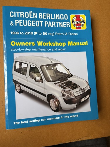 Haynes manual citroen berlingo - haynes,