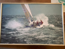 2 framed iconic ocean yacht