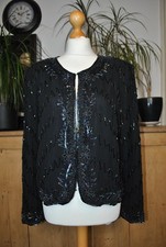 Vintage Black Embellished