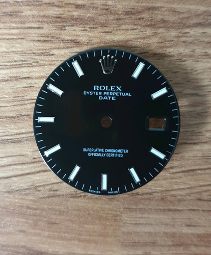 Genuine black rolex - genuine,, date
