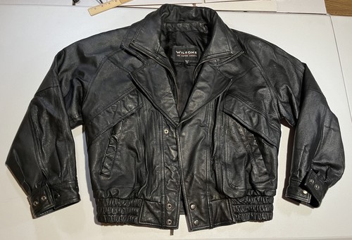 Vtg wilsons leather bomber - vtg,