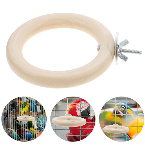Wood bird swing - bird,