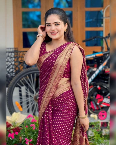 Art silk saree - silk, banarasi