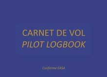 Carnet vol pilot logbook - pilot,