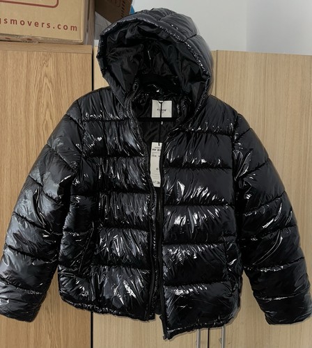Firetrap hishine black hooded - firetrap,