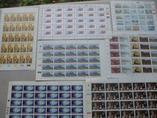 8 NICE COMPLETE MINT SHEETS