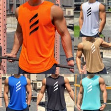 Mens Running Gym Sleeveless