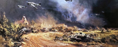 Typhoons attacking german - typhoons,