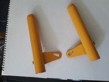 2x Yamaha Yellow Headlight Bracket 3L6-23131-01-5F 3L6-23121-01-5F LC50 Bop 2 II