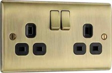 BG Nexus Antique Brass Double