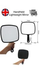 Handheld Square Black Mirror