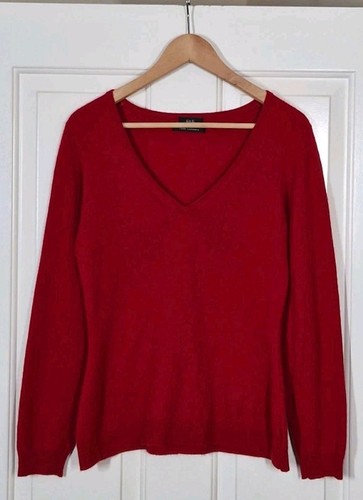 Women red 100 cashmere - red, 100%