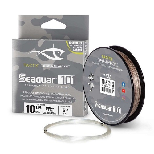 Seaguar 101 tactx camo braided - seaguar,