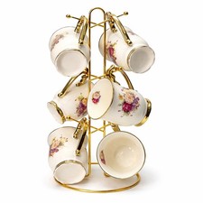Floral Ceramic Set of 6 with