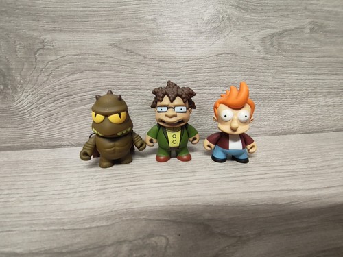 Futurama kidrobot figures - futurama, x