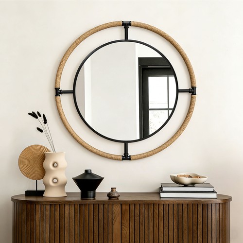 80cm large round wall - 80cm,