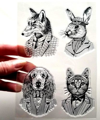 Clear stamps pet - clear,