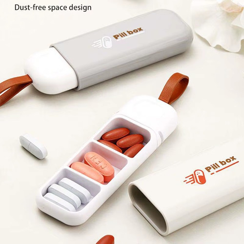 Portable pill box - portable,