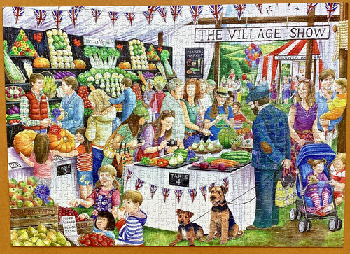 Jigsaw the village - village, show"