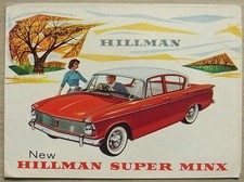 HILLMAN SUPER MINX Car Sales