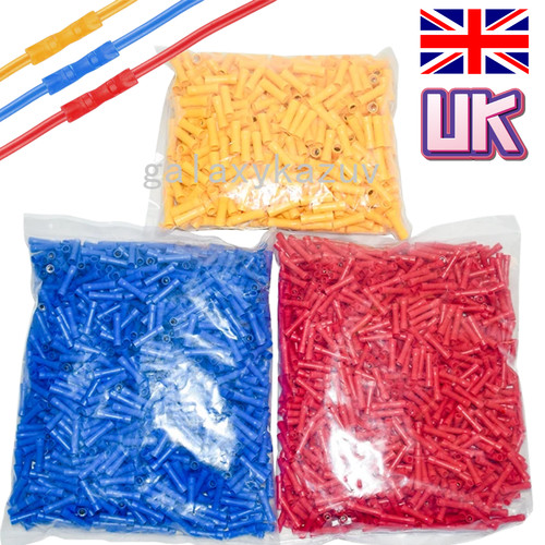 500pcs insulated straight - insulated,