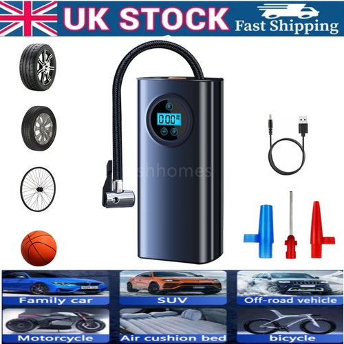 Car tyre inflator cordless usb - car,