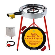 Paella Pan Set. Gas Burner &