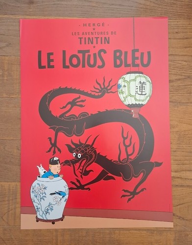 New tintin lotus - tintin, le